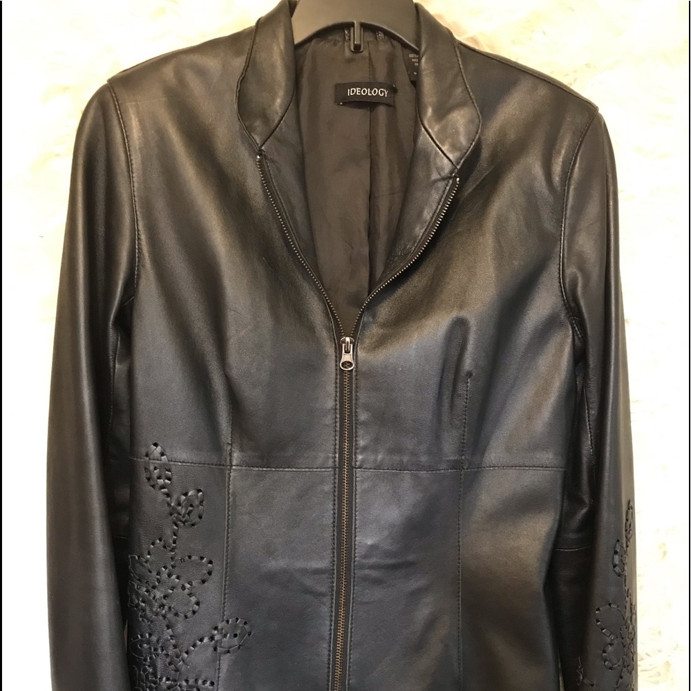 Ladies leather jacket